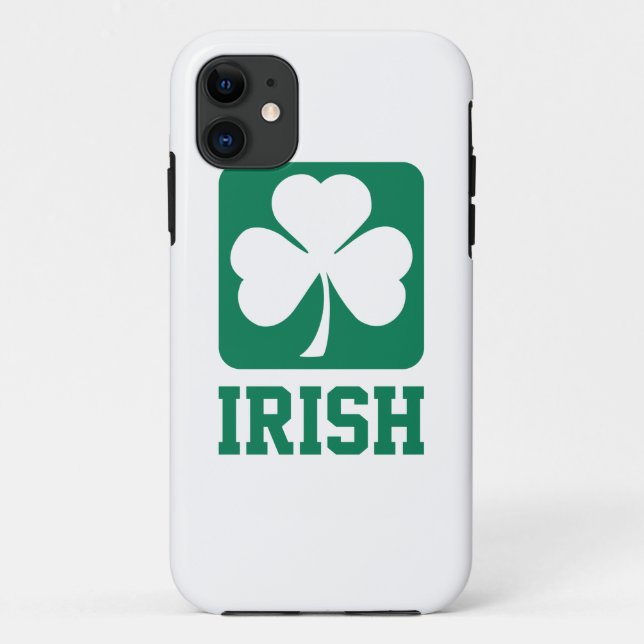 Irish Shamrock Case-Mate iPhone Case (Back)