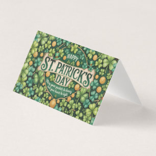 Irish Shamrock Celebration Design