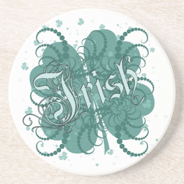 Irish Shamrock Coaster (Front)