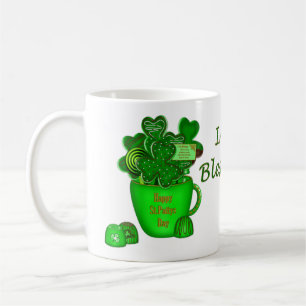 Irish Shamrock Cookie Bouquet-Coffee Mug