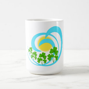 Irish shamrock cross for Saint Patrick’s Day Coffee Mug