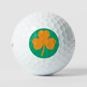 Irish Shamrock custom Golf Balls
