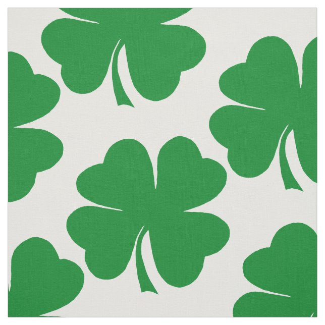 Irish Shamrock Fabric (Swatch)