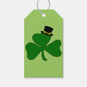 Irish Shamrock Gift Tags