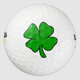 Irish Shamrock Golf Balls