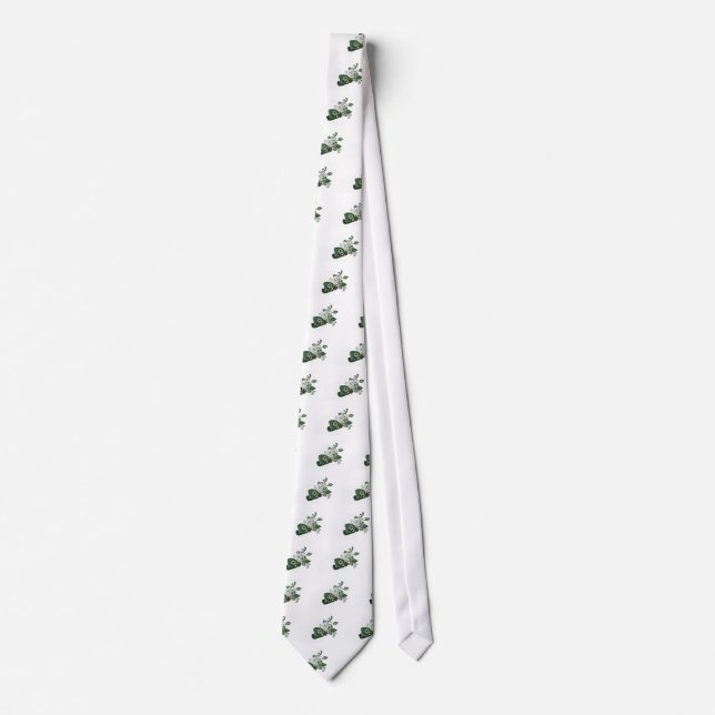 Irish Shamrock Hat Tie (Front)