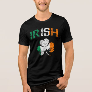 Irish Shamrock Ireland Flag St Patricks Day  Tri-Blend Shirt