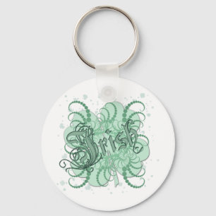 Irish Shamrock Key Ring