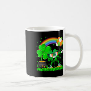 Irish Shamrock Leaf Dabbing Bowling Byll St. Patri Coffee Mug