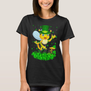 Irish Shamrock Leprechaun Bee St Patrick's Day  1 T-Shirt