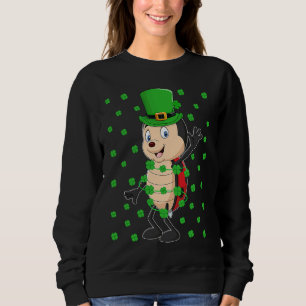 Irish Shamrock Leprechaun Ladybug St Patrick's Day Sweatshirt