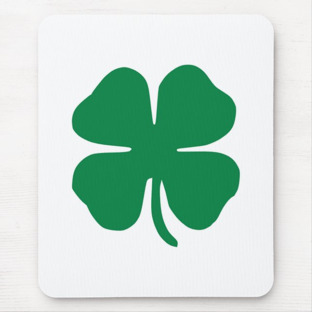 Irish Shamrock Mouse Pad (Front)