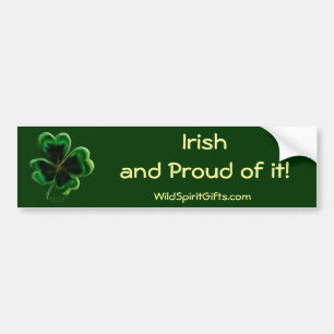 Irish Shamrock Series Bumper Sticker