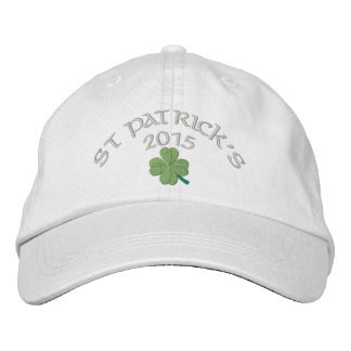 Irish shamrock St Patrick's day Embroidered Hat