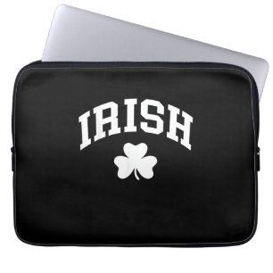 Irish Shamrock St Patricks Day Ireland Pride Irish Laptop Sleeve