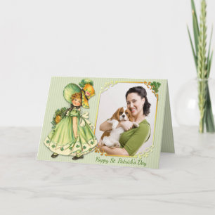 Irish Shamrock Stroll - Personalise Card