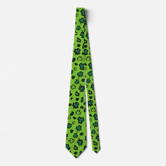 Irish Shamrock Themed Tie