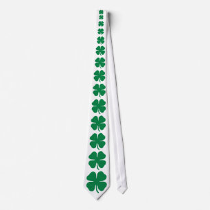 Irish Shamrock Tie