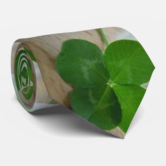 IRISH SHAMROCK tie (Rolled)