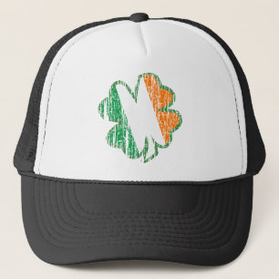 Irish Shamrock Trucker Hat