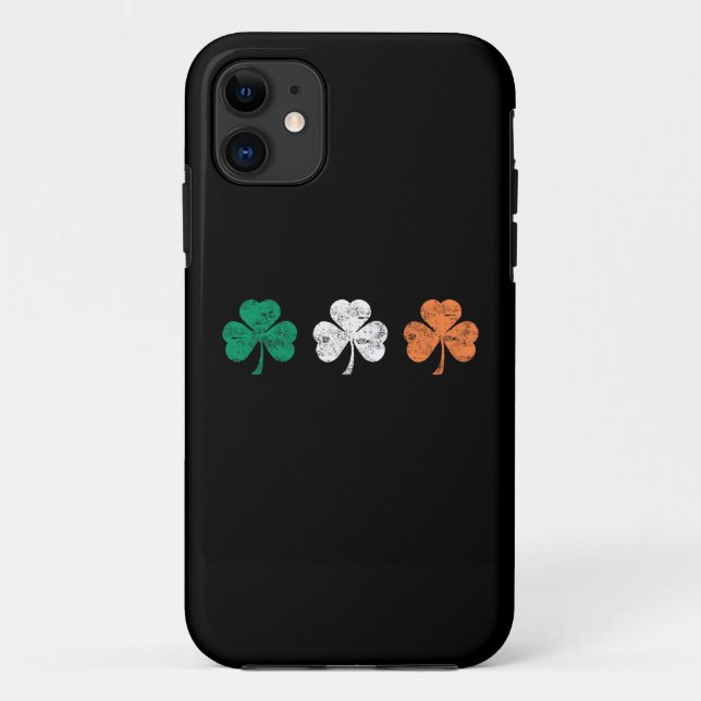 Irish Shamrocks Case-Mate iPhone Case (Back)