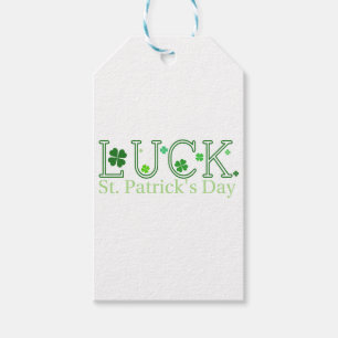 Irish Shamrocks Gift Tags