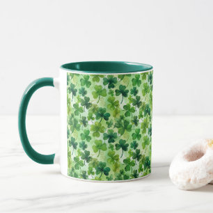 Irish Shamrocks St. Patrick's Day Mug