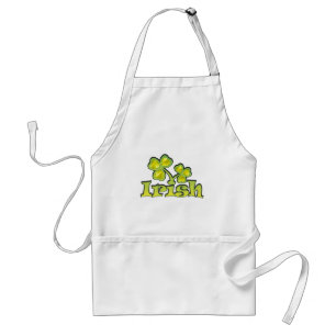 Irish Shamrocks Standard Apron