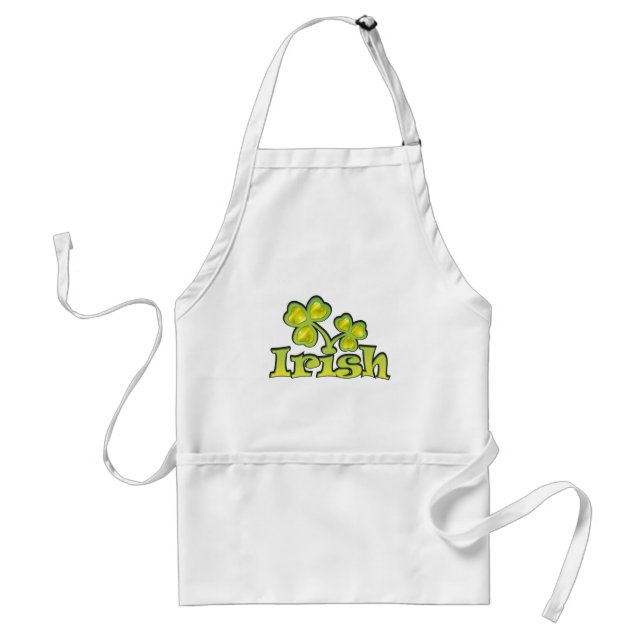 Irish Shamrocks Standard Apron (Front)