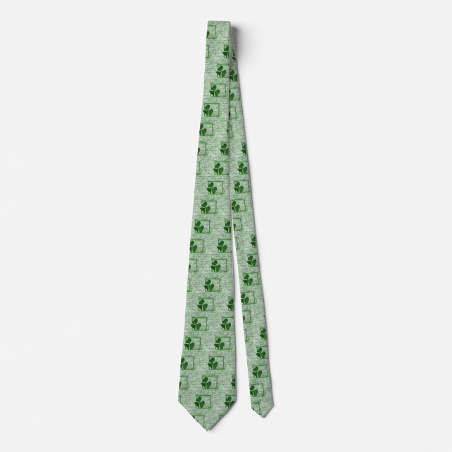 Irish Shamrocks Tie (Front)