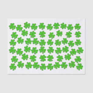 Irish Shamrocks Tissue Paper