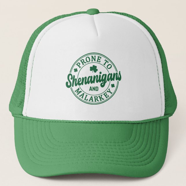 Irish Shenanigans  Trucker Hat (Front)