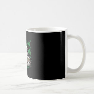Irish Skeleton Dead Inside Coffee St Patricks Day Mug