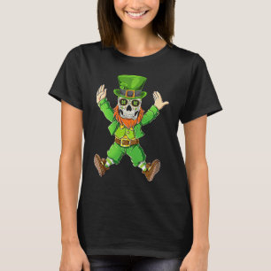 Irish Skull St Patricks Day Dabbing Leprechaun Dab T-Shirt