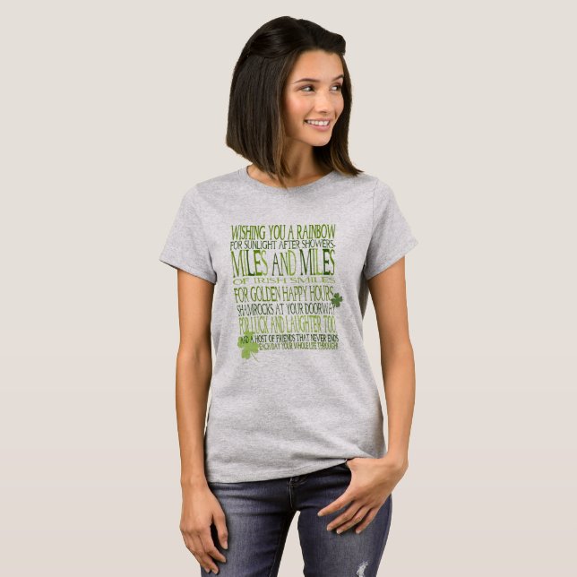 Irish Smiles T-Shirt (Front Full)