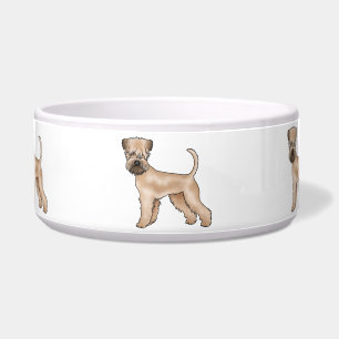 Irish Soft-Coated Wheaten Terrier Cartoon Dogs