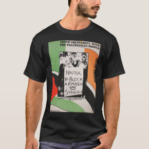 Irish Solidarity With The Palestinian People  Post T-Shirt