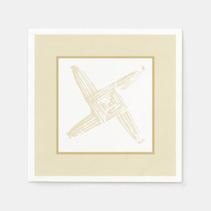 Irish St. Brigid's Cross Napkin