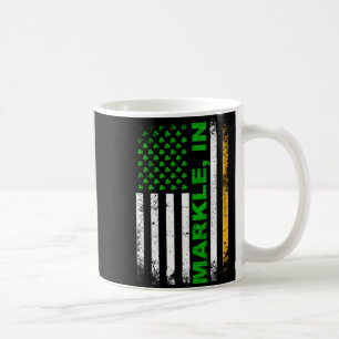 Irish St Patricks Day American Flag Marion In T Sh Coffee Mug