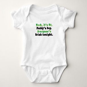 Irish St Patrick's Day Gift Friends Baby Bodysuit