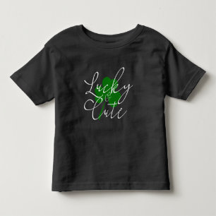 Irish St Patricks Day Lucky And Cute Shamrock Toddler T-Shirt