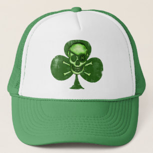 Irish St. Patrick's Day Pirate Clover Hat