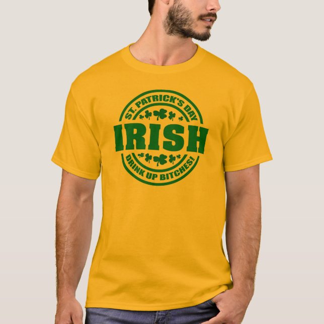 IRISH St. Patrick's Day T-Shirt (Front)