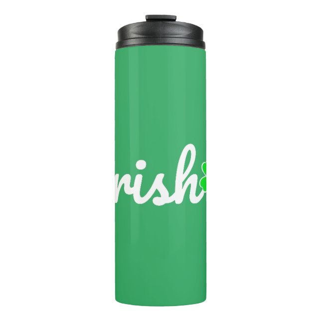 Irish St. Patrick's Day Thermal Tumbler (Front)