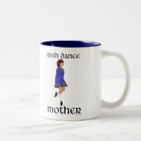 Irish Step Dance Mother - Blue Hard Shoe