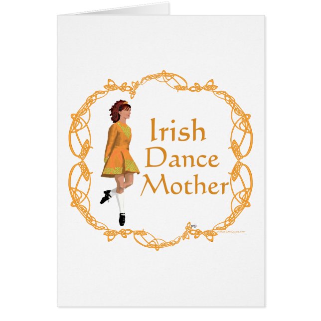 Irish Step Dance Mother - Gold (Front)