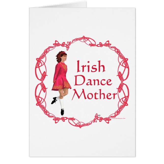 Irish Step Dance Mother - Red (Front)