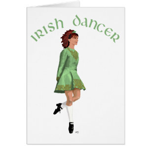 Irish Step Dancer - Green