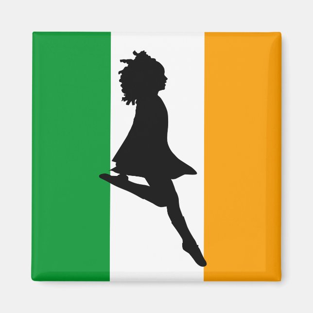 Irish Step Dancer Magnet (Front)