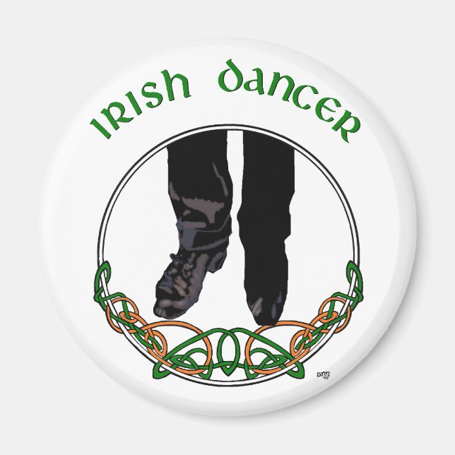 Irish Step Dancer - Male Magnet (Front)